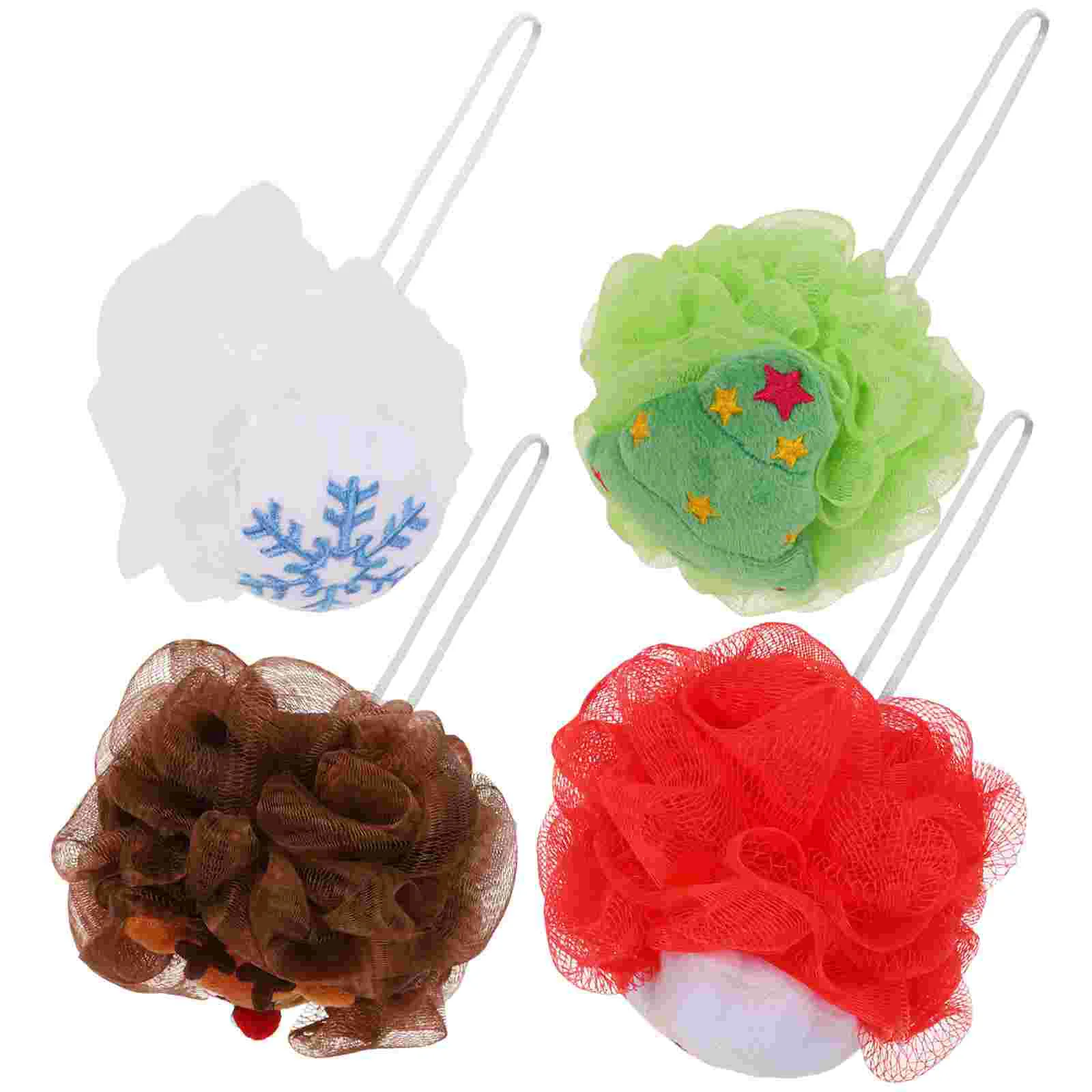 Christmas Bath Loofah Santa Claus Xmas Tree Reindeer Mesh Pouf Ball Shower Sponge Body Scrubber Exfoliator Skin Exfoliating
Christmas Bath Loofah Santa Claus Xmas Tree Reindeer Mesh Pouf Ball Shower Sponge Body Scrubber Exfoliator Skin Exfoliating
