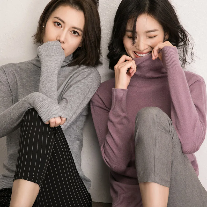 French Styles Fall Winter Ruffles Sweater Turtleneck Ruched Women Wool Sweaters High Elastic Female Slim Sexy Knitted Pullovers
French Styles Fall Winter Ruffles Sweater Turtleneck Ruched Women Wool Sweaters High Elastic Female Slim Sexy Knitted Pullovers