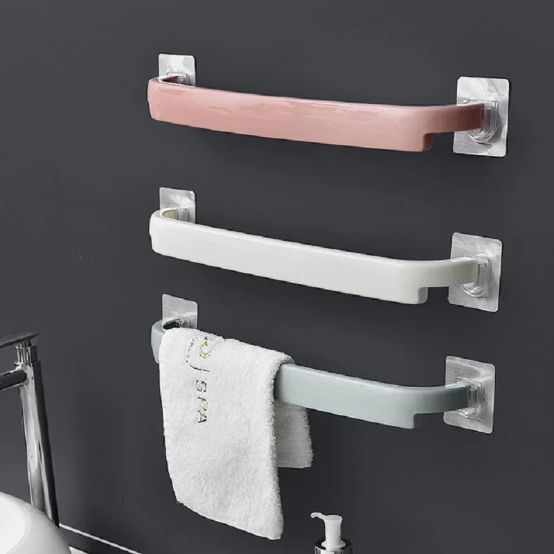 Useful Plastic Wall Mounted Bathroom Towel Bar Shelf Self-adhesive Rack Holder Toilet Roll Paper Hanging Hanger Bathroom Supply
Useful Plastic Wall Mounted Bathroom Towel Bar Shelf Self-adhesive Rack Holder Toilet Roll Paper Hanging Hanger Bathroom Supply