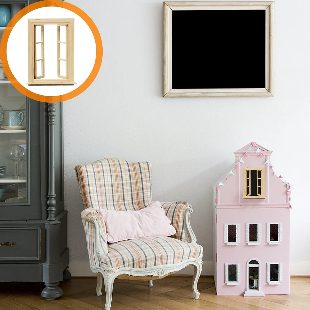 Toy for Kids Mini House Miniature Door Dollhouse 6 Windows Toys Toddlers Furniture Pretend Play Child
Toy for Kids Mini House Miniature Door Dollhouse 6 Windows Toys Toddlers Furniture Pretend Play Child