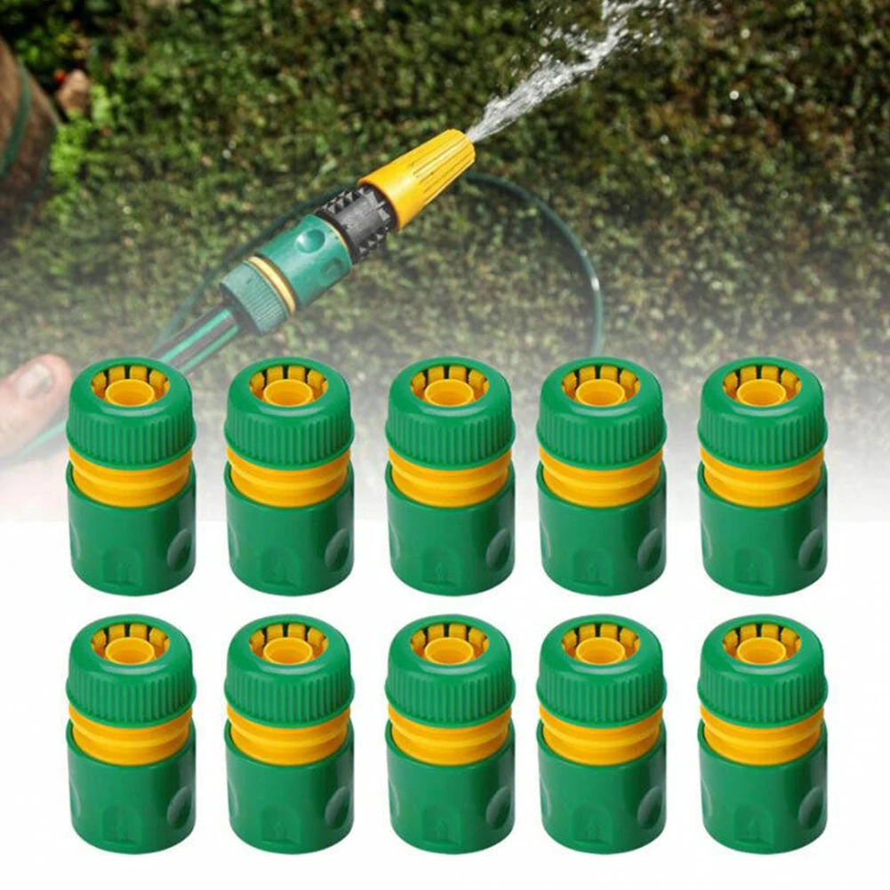 10PCS 1/2inch Garden Tap Water Hose Pipe Connector Quick Connect Adapter Fitting Home Irrigation Pipe For Watering Greenhouse
10PCS 1/2inch Garden Tap Water Hose Pipe Connector Quick Connect Adapter Fitting Home Irrigation Pipe For Watering Greenhouse