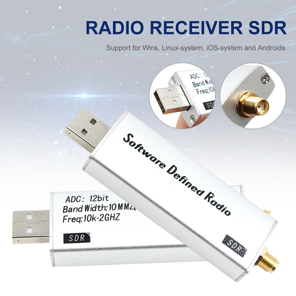 New RSP1 MSI SDR 10KHz-2GHz SDR Receiver 12-bit ADC Aviation Band Receiver Compatible With RSP1 HF AM FM SSB CW Radio Receiver
New RSP1 MSI SDR 10KHz-2GHz SDR Receiver 12-bit ADC Aviation Band Receiver Compatible With RSP1 HF AM FM SSB CW Radio Receiver