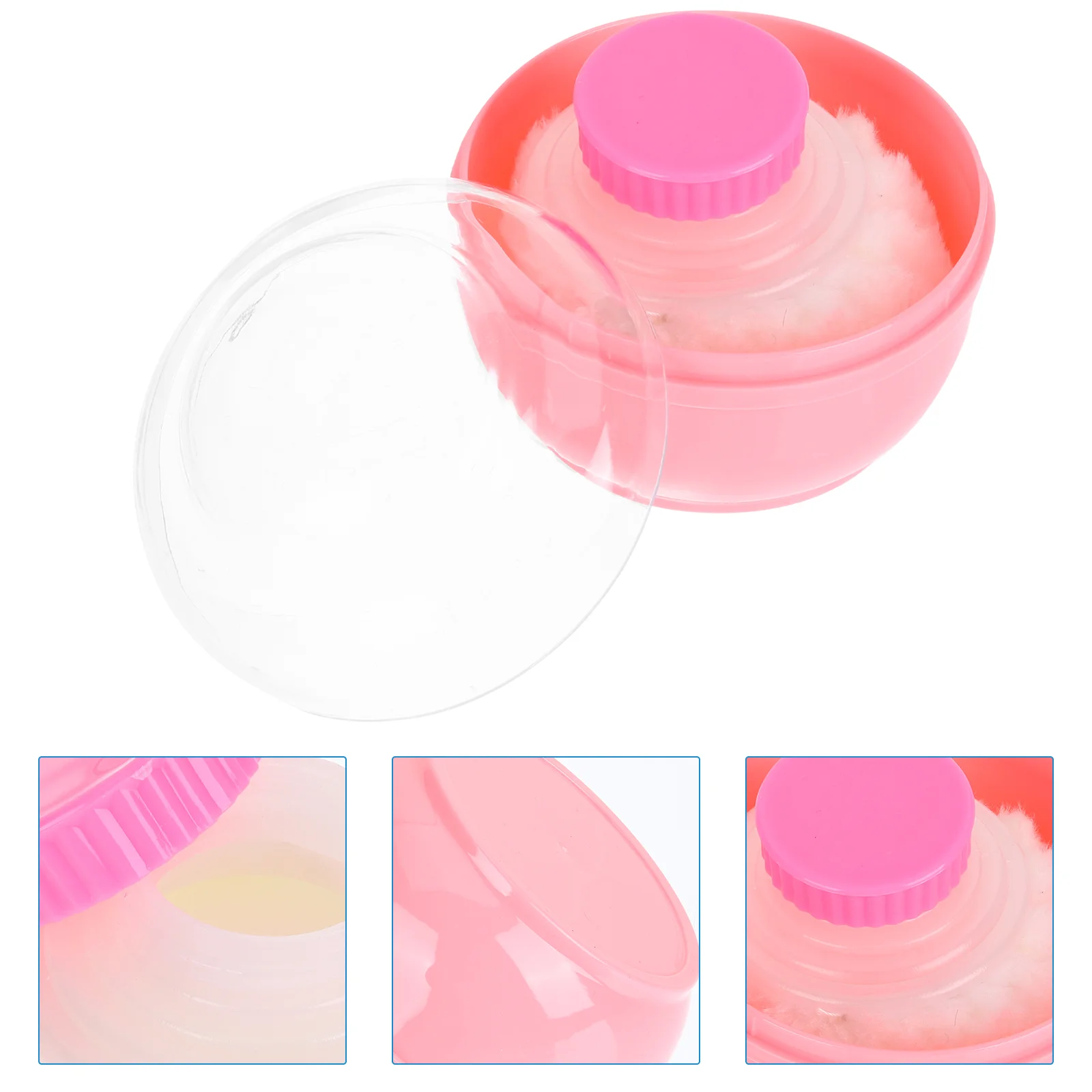 2 Pcs Powder Puff Box Container with Pressed Body Puffs for Loose and Acrylic Plush
2 Pcs Powder Puff Box Container with Pressed Body Puffs for Loose and Acrylic Plush