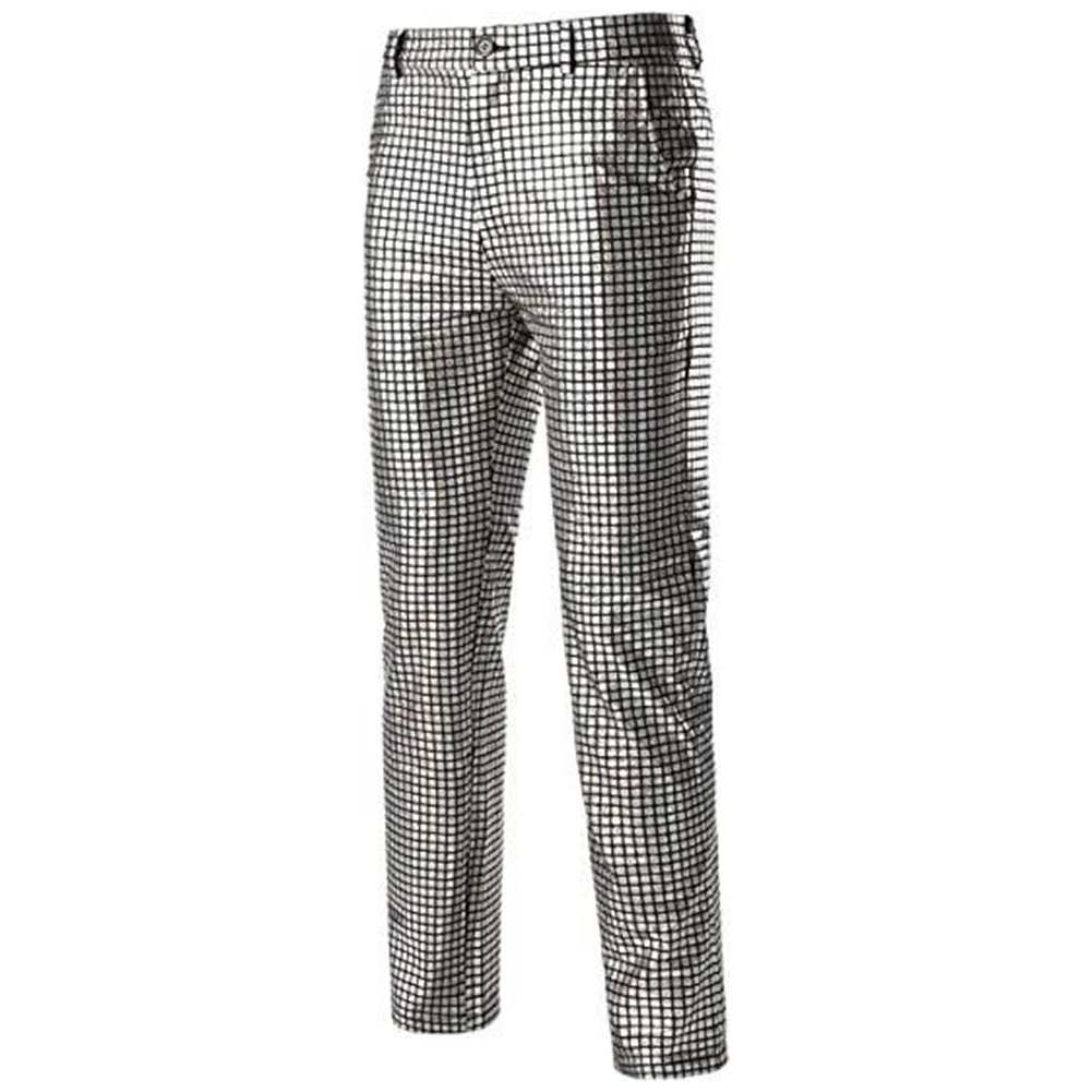 Retro Men's Plaid Sequin Glitter Pants Vintage Disco Costume Party Dancer Trousers Nightclub Performance Stage Clubwear
Retro Men's Plaid Sequin Glitter Pants Vintage Disco Costume Party Dancer Trousers Nightclub Performance Stage Clubwear