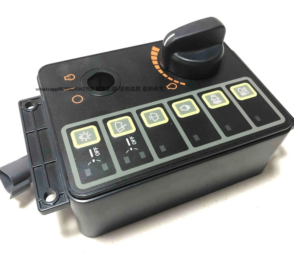 Excavator control panel spare parts 21N8-20505 A/C controller panel for Hyundai machine use
Excavator control panel spare parts 21N8-20505 A/C controller panel for Hyundai machine use