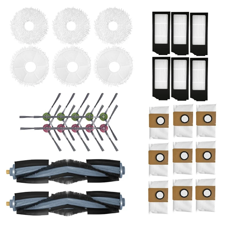 Hot TOD-2X For Ecovacs Deebot X1 Omni Turbo Vacuum Cleaner Accessories Main Brush HEPA Filter Mop Cleaning Cloth Dust Bag Parts
Hot TOD-2X For Ecovacs Deebot X1 Omni Turbo Vacuum Cleaner Accessories Main Brush HEPA Filter Mop Cleaning Cloth Dust Bag Parts