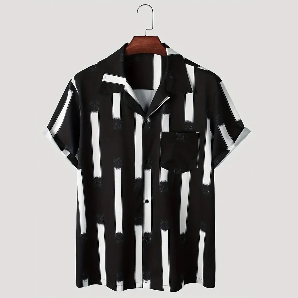 New Men's Shirt Hawaiian Beach Cool Tops Baroque Short Sleeve Printed Button Clothing Casual Fashion Blouse Social Shirt
New Men's Shirt Hawaiian Beach Cool Tops Baroque Short Sleeve Printed Button Clothing Casual Fashion Blouse Social Shirt