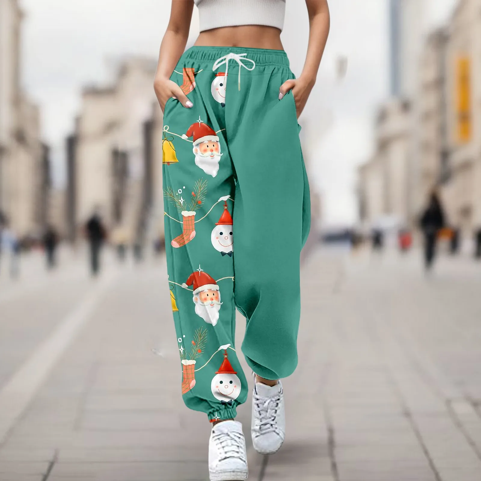 Women'S Pants Fashion Trousers Pumpkin Christmas Print Bottom Sweatpants High Waist Sport Gym Athletic Sweatpants Winter Pants
Women'S Pants Fashion Trousers Pumpkin Christmas Print Bottom Sweatpants High Waist Sport Gym Athletic Sweatpants Winter Pants