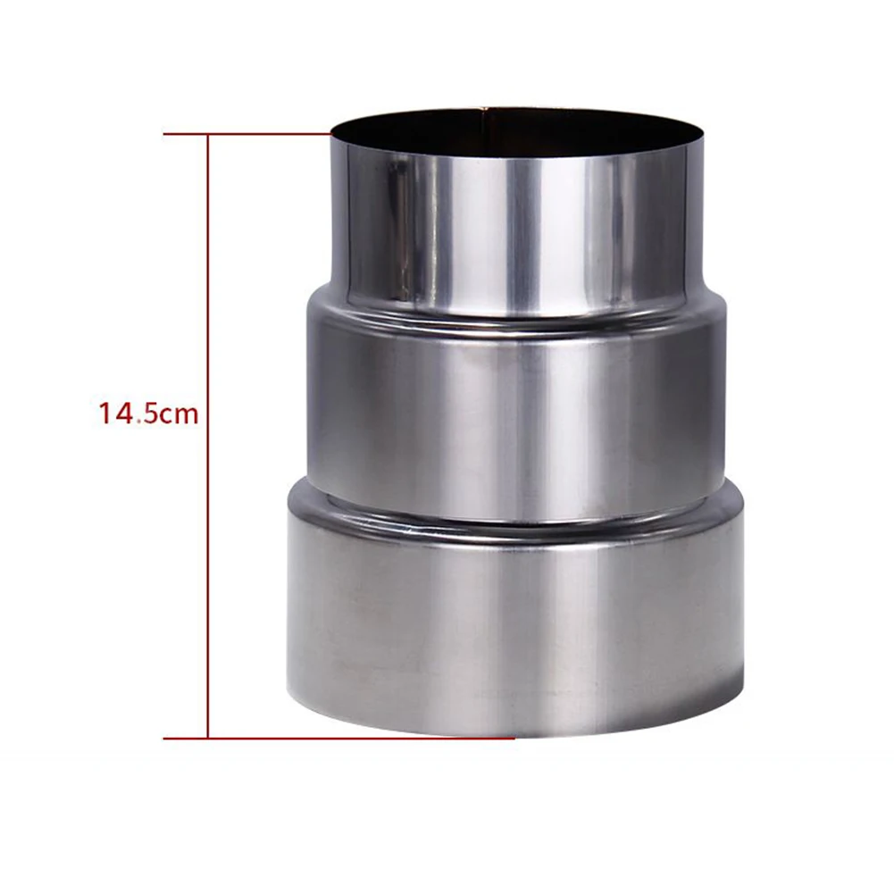 Stainless Steel Flue Exhaust Pipe Liner Reducer / Tubing Connector Adaptor Stove Pipe Home Chimney Stove Pipe Ventilation Parts
Stainless Steel Flue Exhaust Pipe Liner Reducer / Tubing Connector Adaptor Stove Pipe Home Chimney Stove Pipe Ventilation Parts