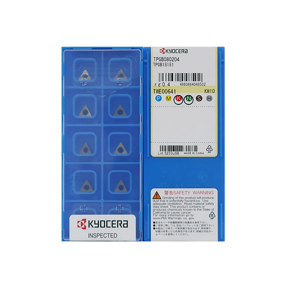 Kyocer a 100% Original TPGB TPGB080204 KW10 TPGB110304 KW10 TPGB090204 KW10 TN60 Finish Machining Coated Carbide Lathe Inserts
Kyocer a 100% Original TPGB TPGB080204 KW10 TPGB110304 KW10 TPGB090204 KW10 TN60 Finish Machining Coated Carbide Lathe Inserts