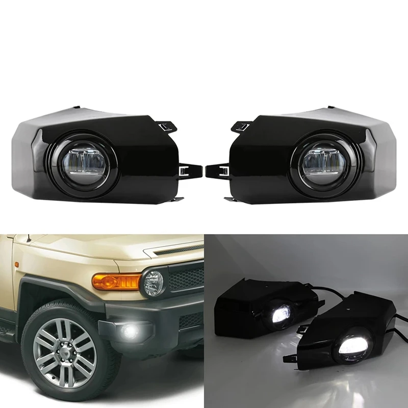 2X противотуманная лампа с ремнем переключателя для-Toyota FJ Cruiser 2007-2014 
2X противотуманная лампа с ремнем переключателя для-Toyota FJ Cruiser 2007-2014
