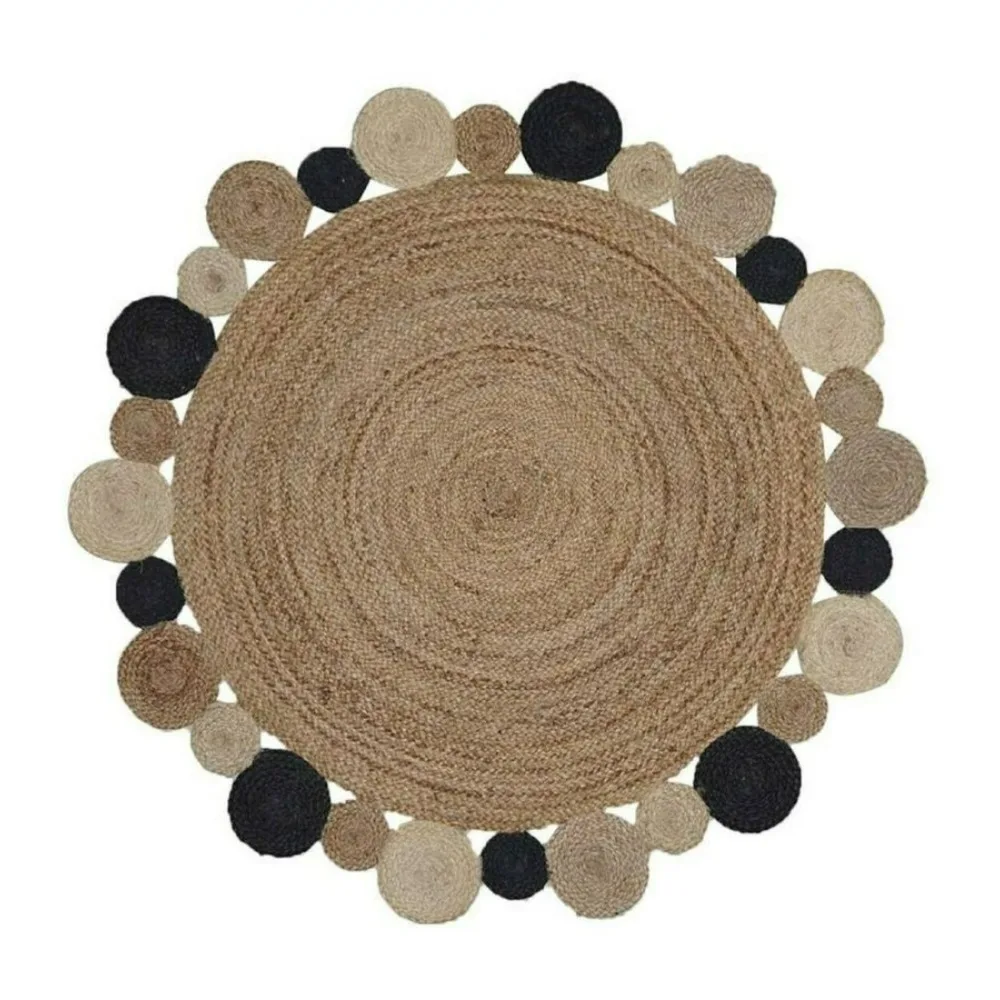Handmade Rug Natural Jute Bohemian 2x2 Feet Carpets for Living Room Reversible Area Carpet Floor Mat Rug Home Bedroom Decor
Handmade Rug Natural Jute Bohemian 2x2 Feet Carpets for Living Room Reversible Area Carpet Floor Mat Rug Home Bedroom Decor