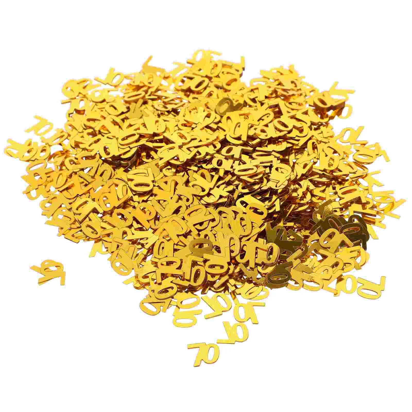 1200 Pcs Decor Number Confetti Anniversary Decoration Flash Birthday for Party Baby
1200 Pcs Decor Number Confetti Anniversary Decoration Flash Birthday for Party Baby