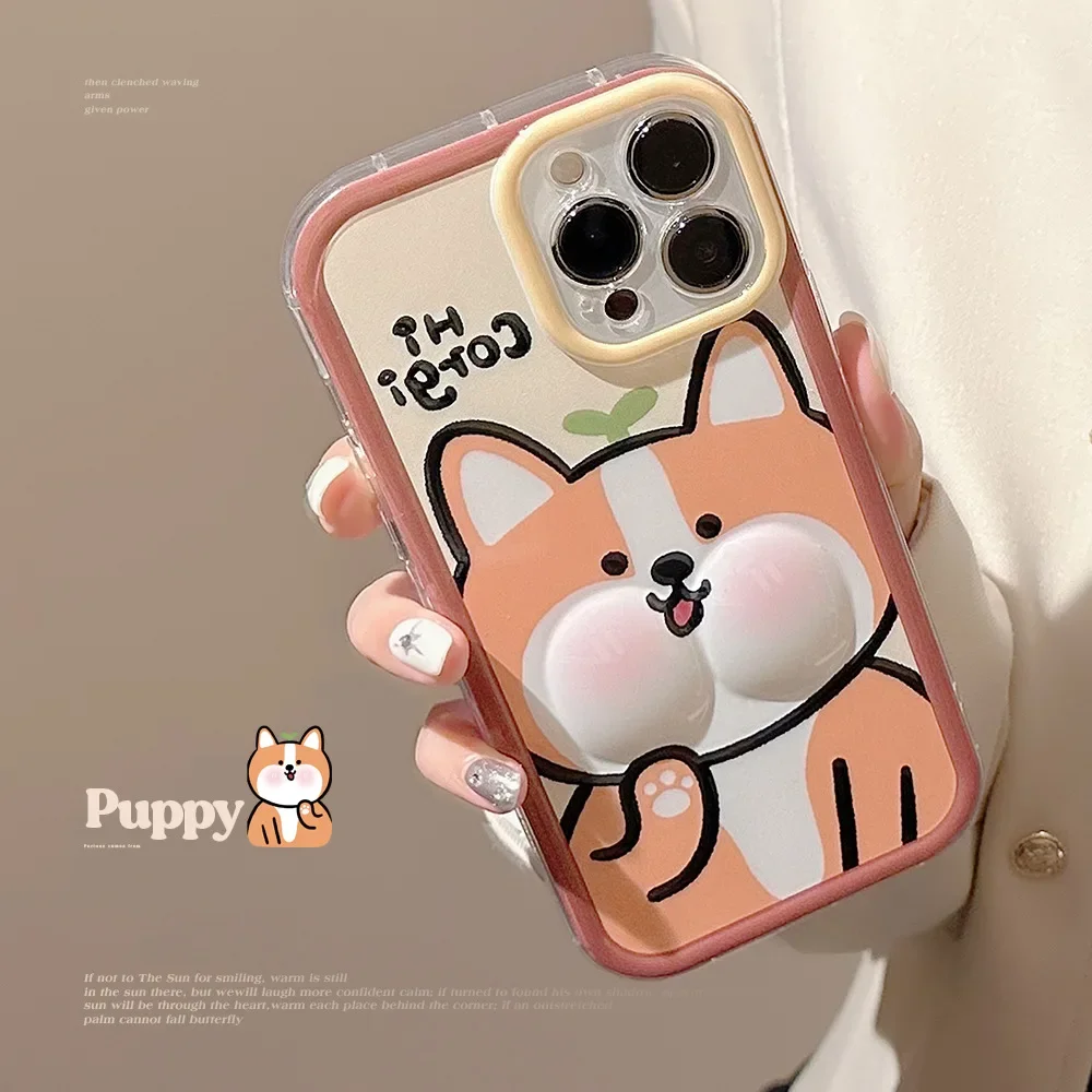 Funny Cute Dog Phone Case For iPhone 15pro 11 12 13 14 15 Pro Max XR XS Plus Protective Cover Cartoon Shockproof Silicone Cases
Funny Cute Dog Phone Case For iPhone 15pro 11 12 13 14 15 Pro Max XR XS Plus Protective Cover Cartoon Shockproof Silicone Cases