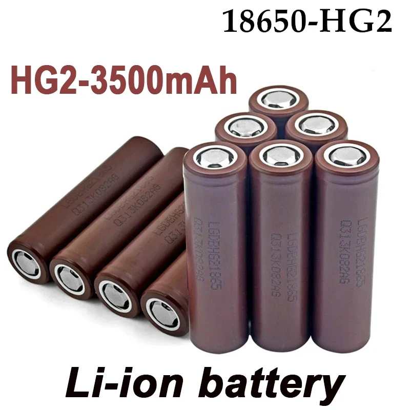 Free Shipping of Original 18650 HG2 3500mAh Battery 3.6V Discharge 20A 18650 LGHG2 Power Battery for Alarm Clock Screwdriver
Free Shipping of Original 18650 HG2 3500mAh Battery 3.6V Discharge 20A 18650 LGHG2 Power Battery for Alarm Clock Screwdriver