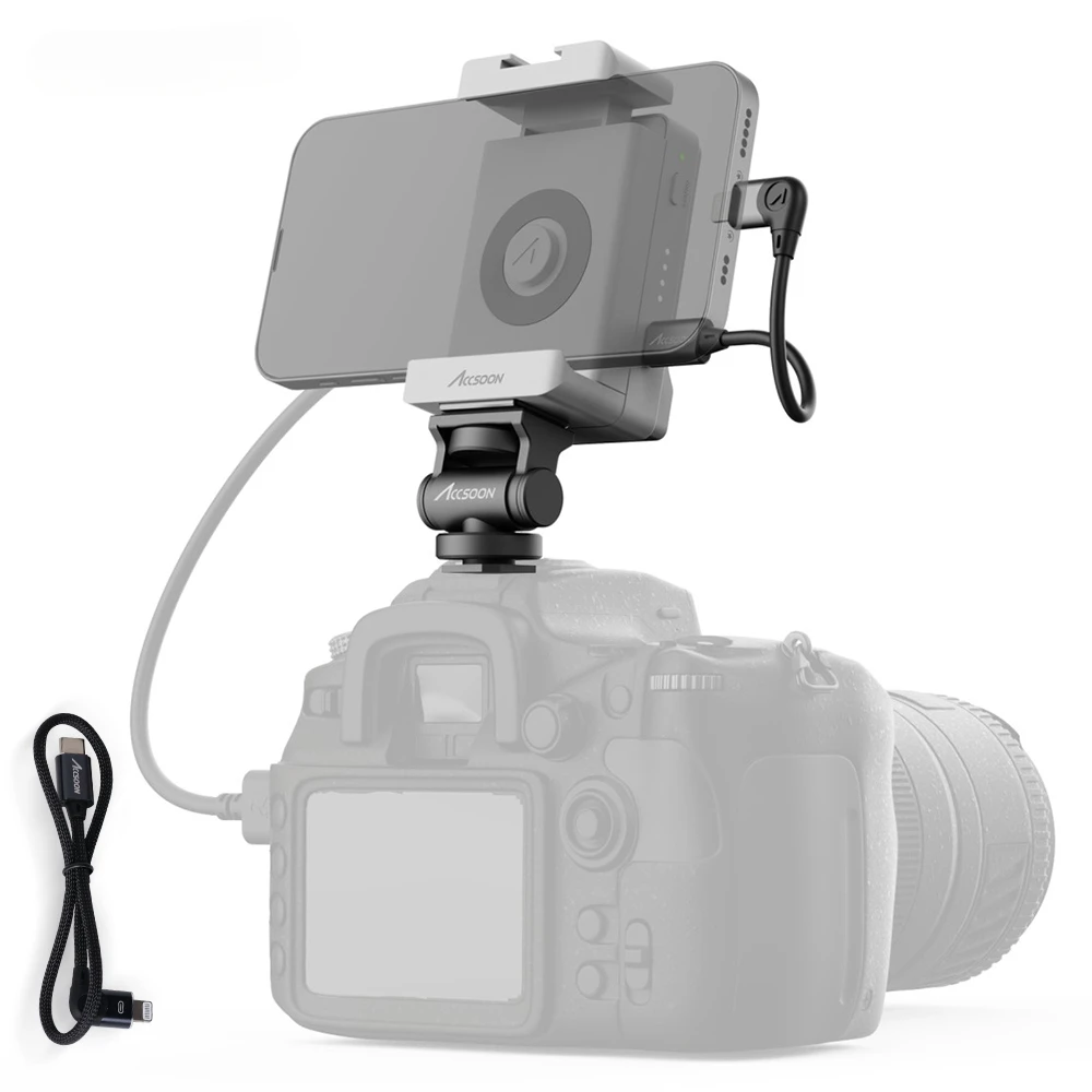 Переходник для видеопередатчика Accsoon SeeMo BK02 с HDMI на видеозахват для iPad iPhone 14 Pro
Переходник для видеопередатчика Accsoon SeeMo BK02 с HDMI на видеозахват для iPad iPhone 14 Pro