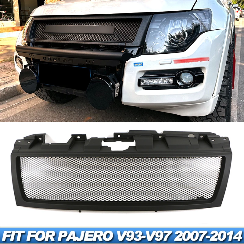 Для 2007-2014 MitsubishiI Pajero V93-V97 Решетка переднего бампера модификация 2007 2009 2010 Pajero обновленная решетка
Для 2007-2014 MitsubishiI Pajero V93-V97 Решетка переднего бампера модификация 2007 2009 2010 Pajero обновленная решетка