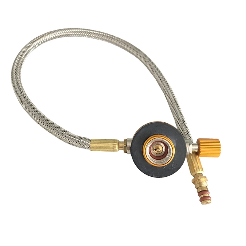 High Quality Propane Adapter Valve Cooking Accessories Cylinder Tank Gas Stove Adapter Hiking Metal For Camping BBQ
High Quality Propane Adapter Valve Cooking Accessories Cylinder Tank Gas Stove Adapter Hiking Metal For Camping BBQ