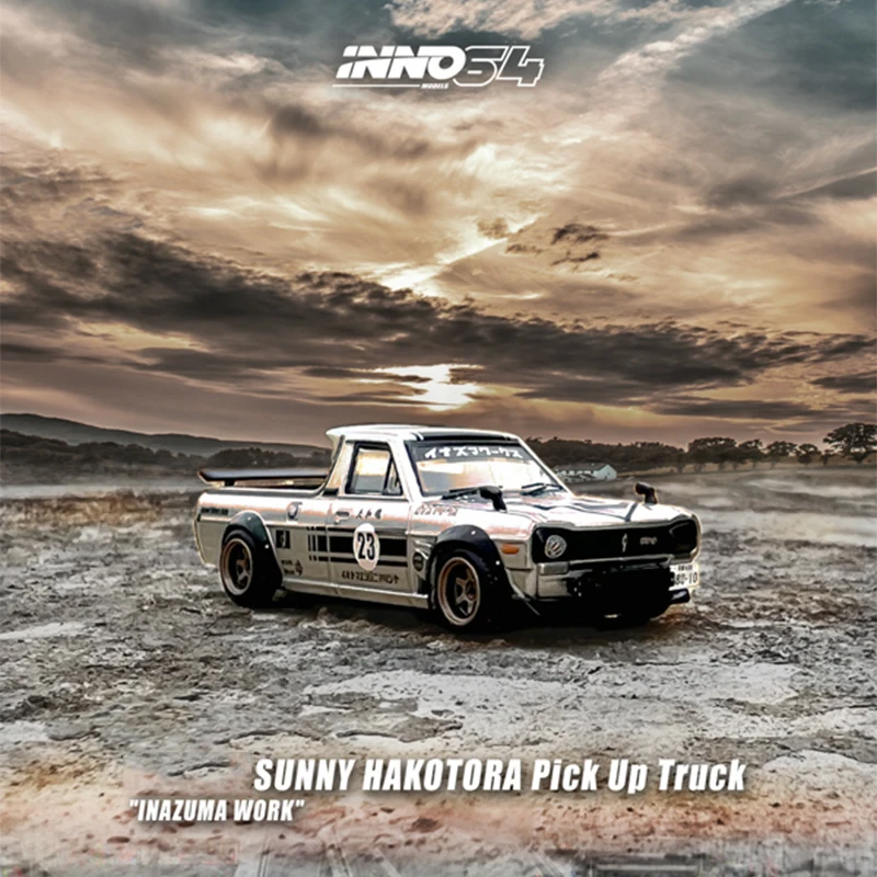 INNO In Stock 1:64 Sunny HAKOTORA PICK UP TRUCK INAZUMA WORK Diecast Diorama Model Collection Miniature Carros Toys
INNO In Stock 1:64 Sunny HAKOTORA PICK UP TRUCK INAZUMA WORK Diecast Diorama Model Collection Miniature Carros Toys