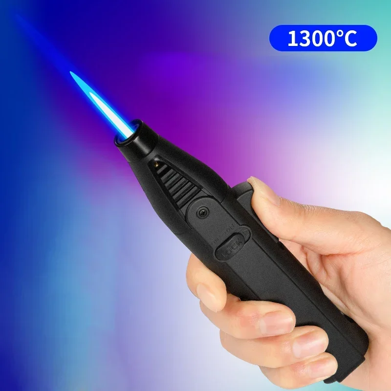 Multipurpose Windproof Butane Refillable Gas Torch Lighter Jet Flame Mini Torch Lighter for BBQ Candles Grills Stove Fireplace
Multipurpose Windproof Butane Refillable Gas Torch Lighter Jet Flame Mini Torch Lighter for BBQ Candles Grills Stove Fireplace