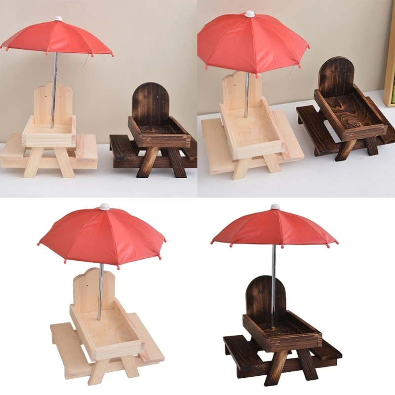 Mouses Squirrels Feeding Station Large Capacity Feeders for Outdoor Miniature Feeding Table Small Animal Eatting Tool
Mouses Squirrels Feeding Station Large Capacity Feeders for Outdoor Miniature Feeding Table Small Animal Eatting Tool