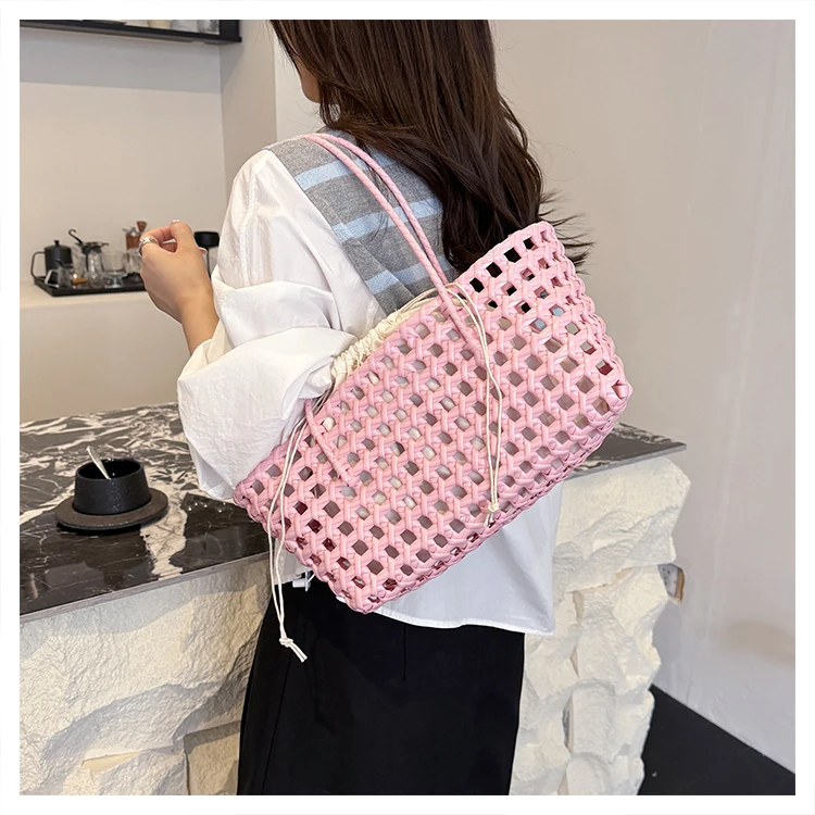 Vegetable basket women straw bags female summmer beach bag lady travel bags designer handbag handmade woven rattan bag shoulder 14 Scbd018f2e3eb4963b84d405a86f2508e9
