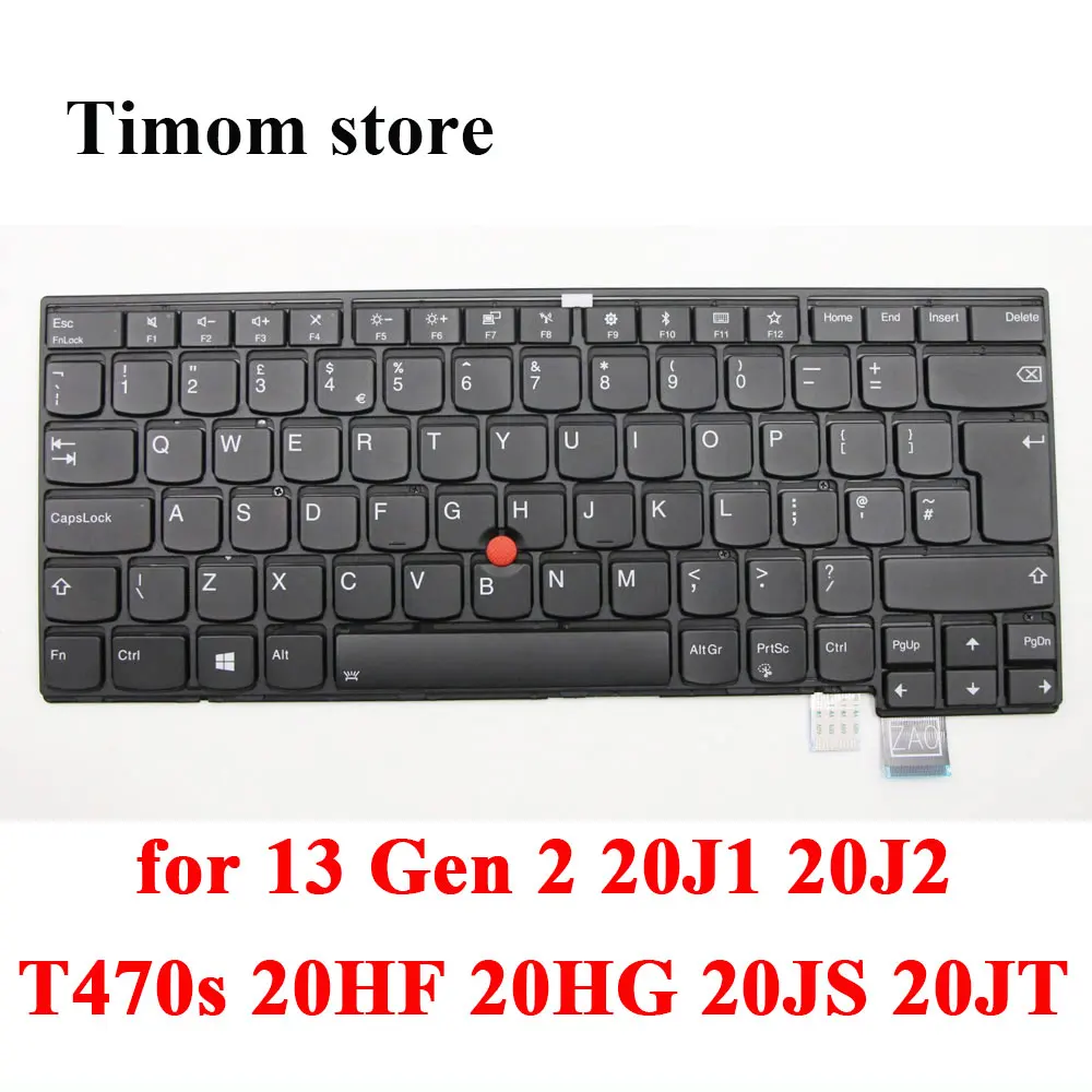01EN711 01EN752 KB для T470s 20HF 20HG 20JS 20JT ThinkPad 13 Gen 2 20J1 20J2 Lenovo ноутбук английская черная клавиатура с подсветкой 
01EN711 01EN752 KB для T470s 20HF 20HG 20JS 20JT ThinkPad 13 Gen 2 20J1 20J2 Lenovo ноутбук английская черная клавиатура с подсветкой