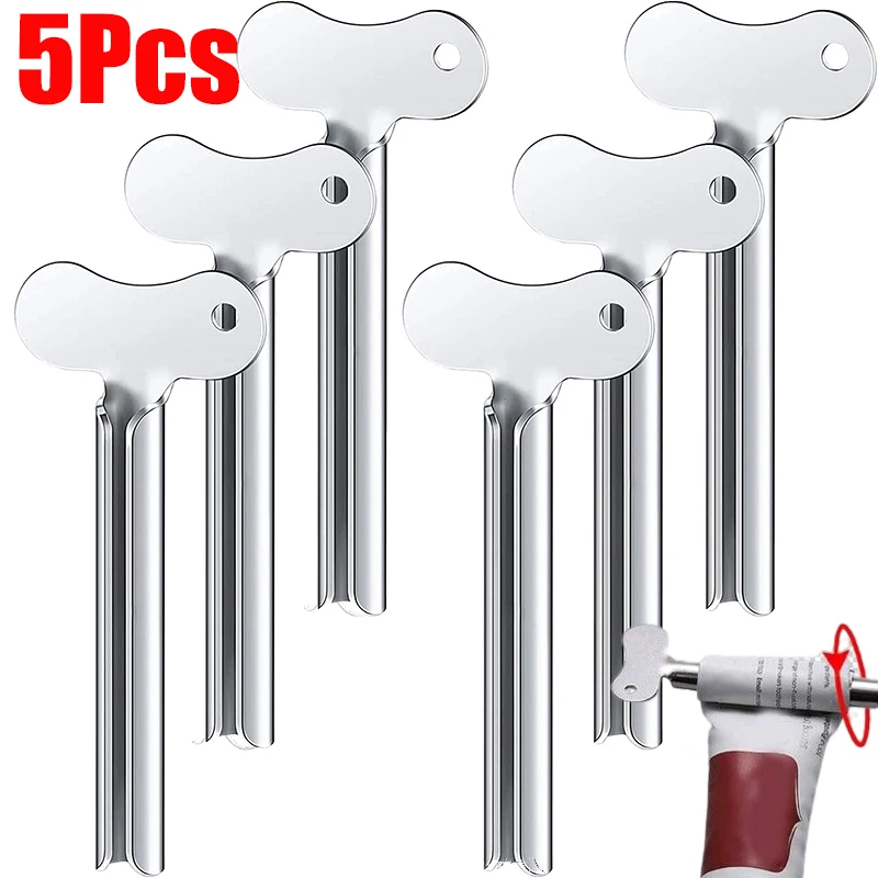 5/1pcs Stainless Steel Toothpaste Squeezer Facial Cleanser Toothpaste Dispenser Squeezer Tube Tools Metal Bathroom Accessories
5/1pcs Stainless Steel Toothpaste Squeezer Facial Cleanser Toothpaste Dispenser Squeezer Tube Tools Metal Bathroom Accessories