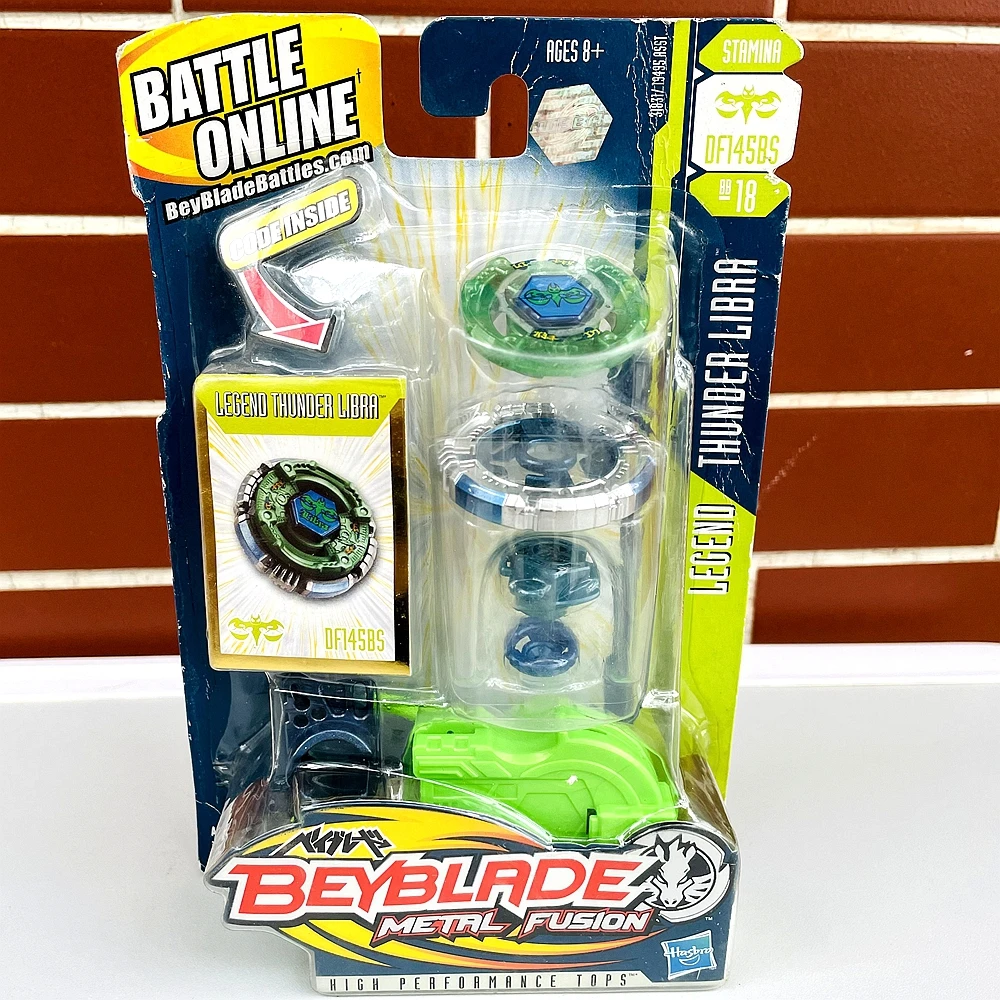 Оригинальный Beyblade BB18 Metal Fusion Legend Thunder Libra 2010 DF145BS Stamina BN,BEYBLADE BB-18
Оригинальный Beyblade BB18 Metal Fusion Legend Thunder Libra 2010 DF145BS Stamina BN,BEYBLADE BB-18