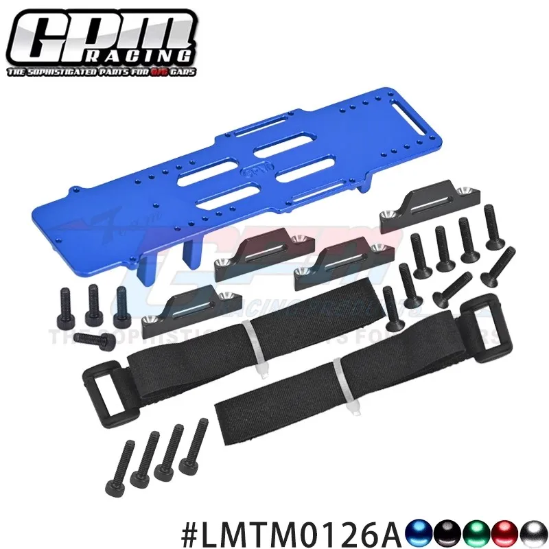 GPM алюминиевый 7075 аккумуляторный отсек большой емкости с ESC и приемным кронштейном для LOSI 1/18 Mini LMT 4X4
GPM алюминиевый 7075 аккумуляторный отсек большой емкости с ESC и приемным кронштейном для LOSI 1/18 Mini LMT 4X4