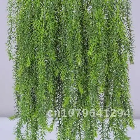 

New Artificial grass vine wall hanging plant rattan for home garden decor party wedding deocration greenery fake grass plant