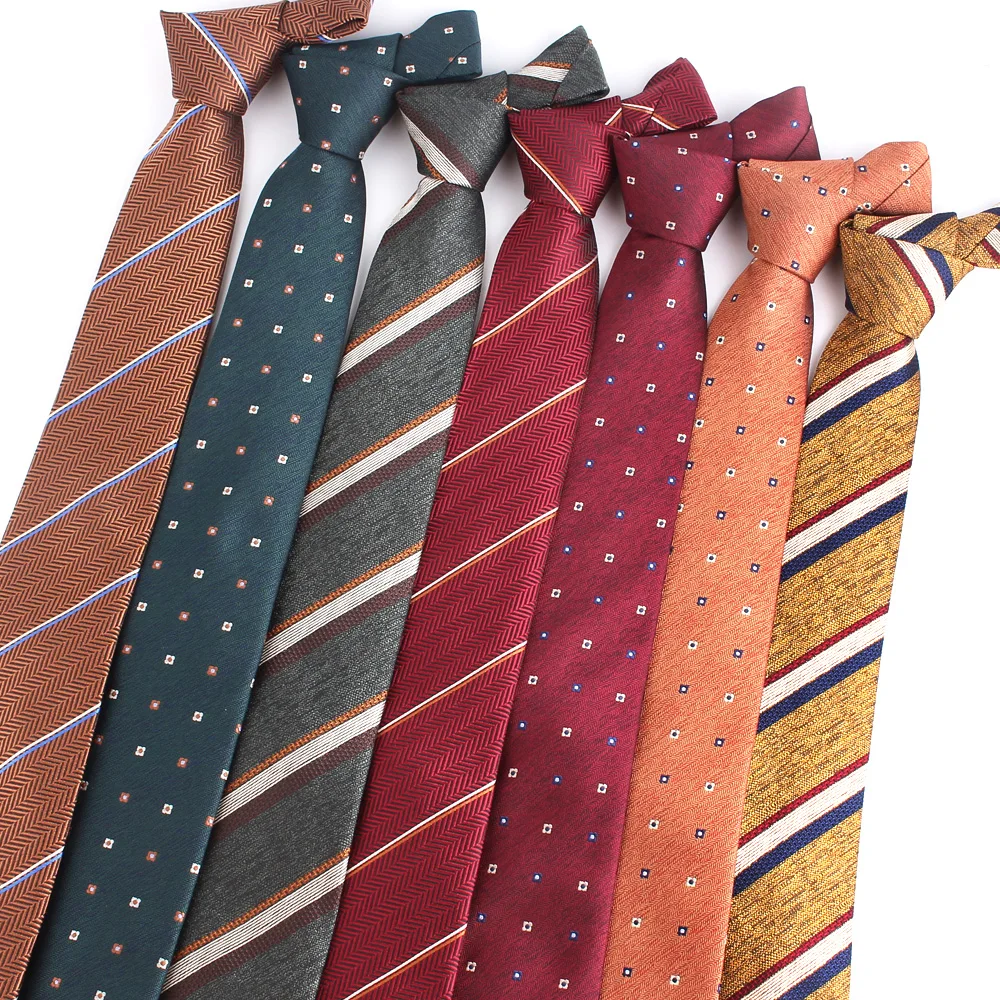 

Classic Dots Ties For Men Women Stripe Necktie For Groomsmen Suits Men's Tie For Wedding Striped Neckties For Gifts Gravatas