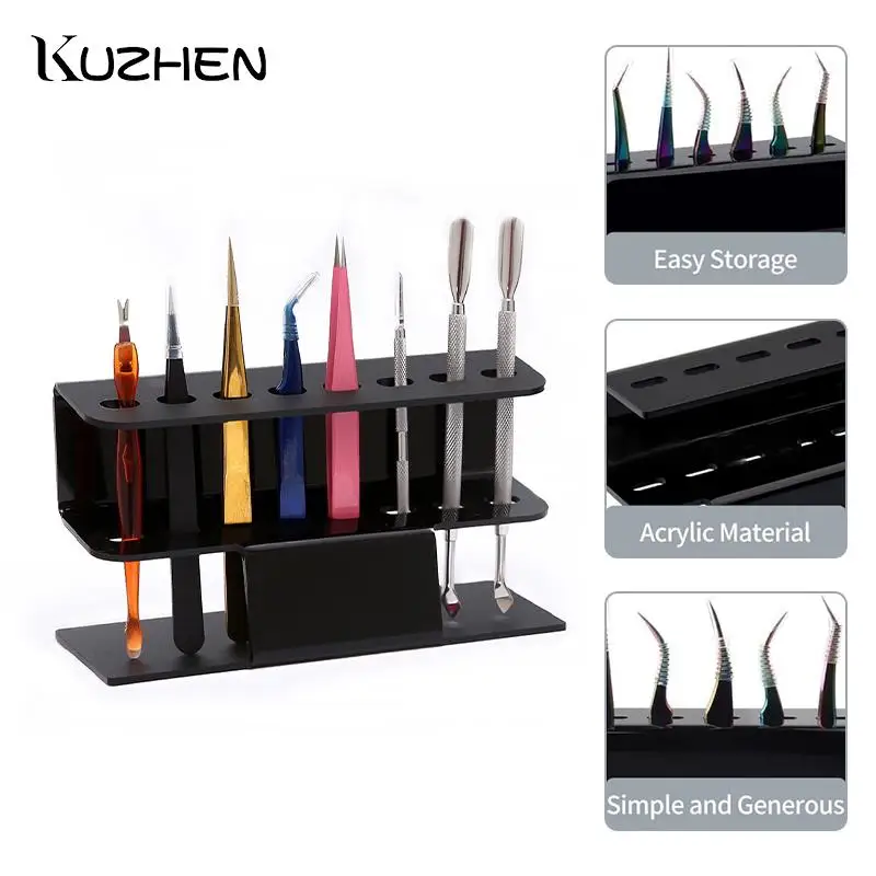 8 Holes Convenient Tweezers Stand Shelf Hold Eyelash Extension Tattoo Makeup Tool Acrylic Eyelash Tweezers Storage Holder Stand
8 Holes Convenient Tweezers Stand Shelf Hold Eyelash Extension Tattoo Makeup Tool Acrylic Eyelash Tweezers Storage Holder Stand