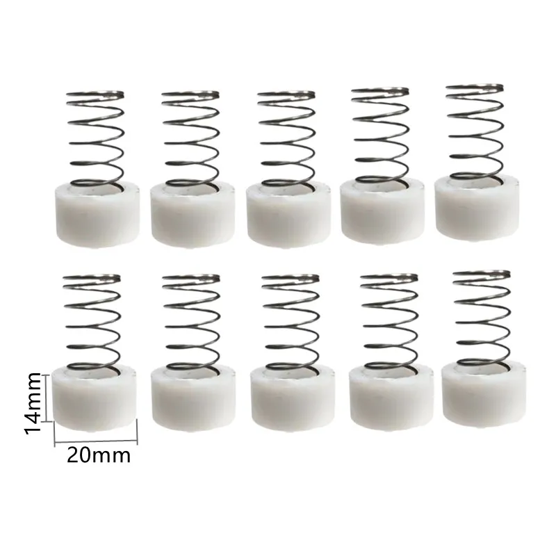 10Pieces/Lot 20mm Air Compressor Check Valve Core Return Valve Plastic Core Air Pump Spring Plug
10Pieces/Lot 20mm Air Compressor Check Valve Core Return Valve Plastic Core Air Pump Spring Plug