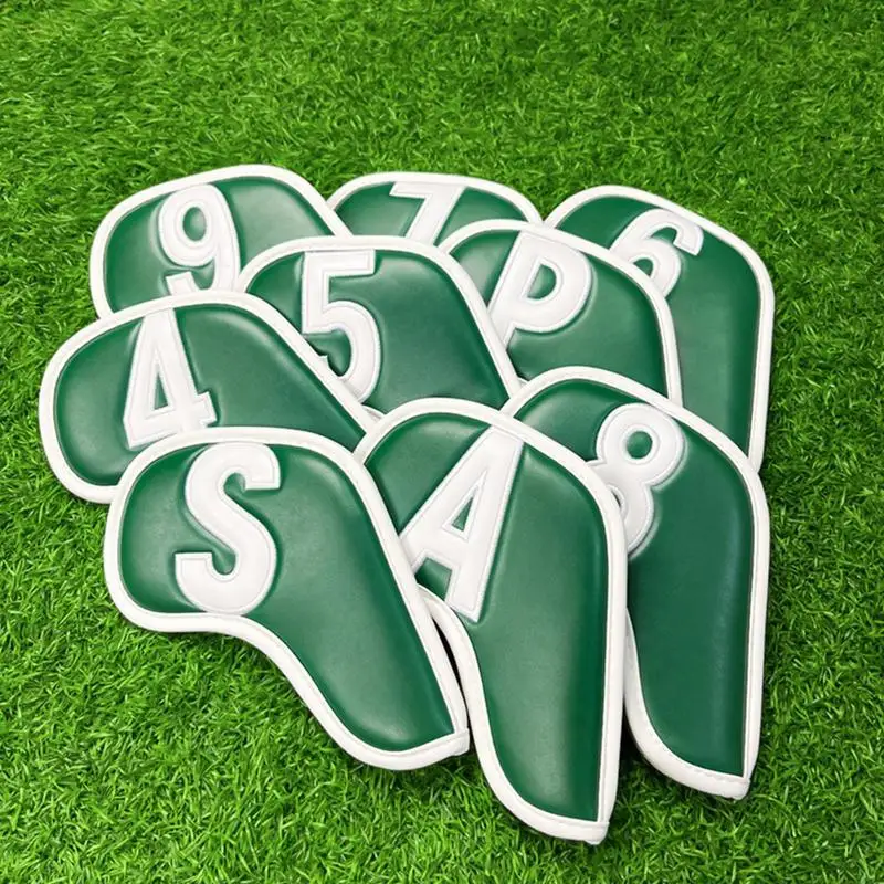 9pcs PU Leather Golf iron head protection cover digital cue cover fashion design for Golf Clubs Easy Care Quick Installation
9pcs PU Leather Golf iron head protection cover digital cue cover fashion design for Golf Clubs Easy Care Quick Installation