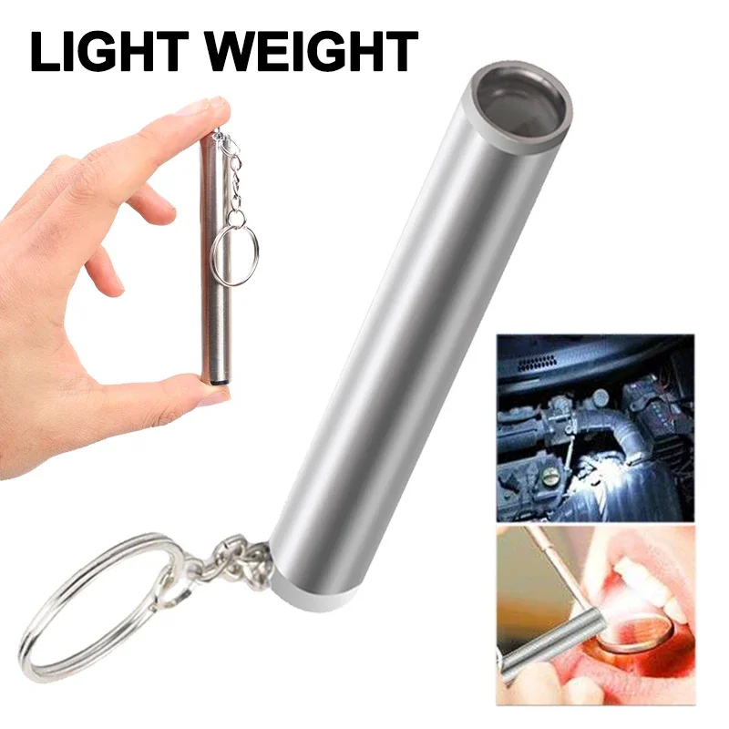Mini LED Flashlight Portable Keychain Lights Pocket-sized Emergency Torch Light Household Dentist Outdoor Camping Hiking Lamp
Mini LED Flashlight Portable Keychain Lights Pocket-sized Emergency Torch Light Household Dentist Outdoor Camping Hiking Lamp