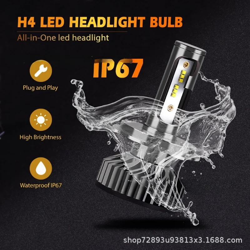 F2 H4LED Headlamp Super Spotlight Super Bright ZES Light Source LED Headlamp Spotlight
F2 H4LED Headlamp Super Spotlight Super Bright ZES Light Source LED Headlamp Spotlight