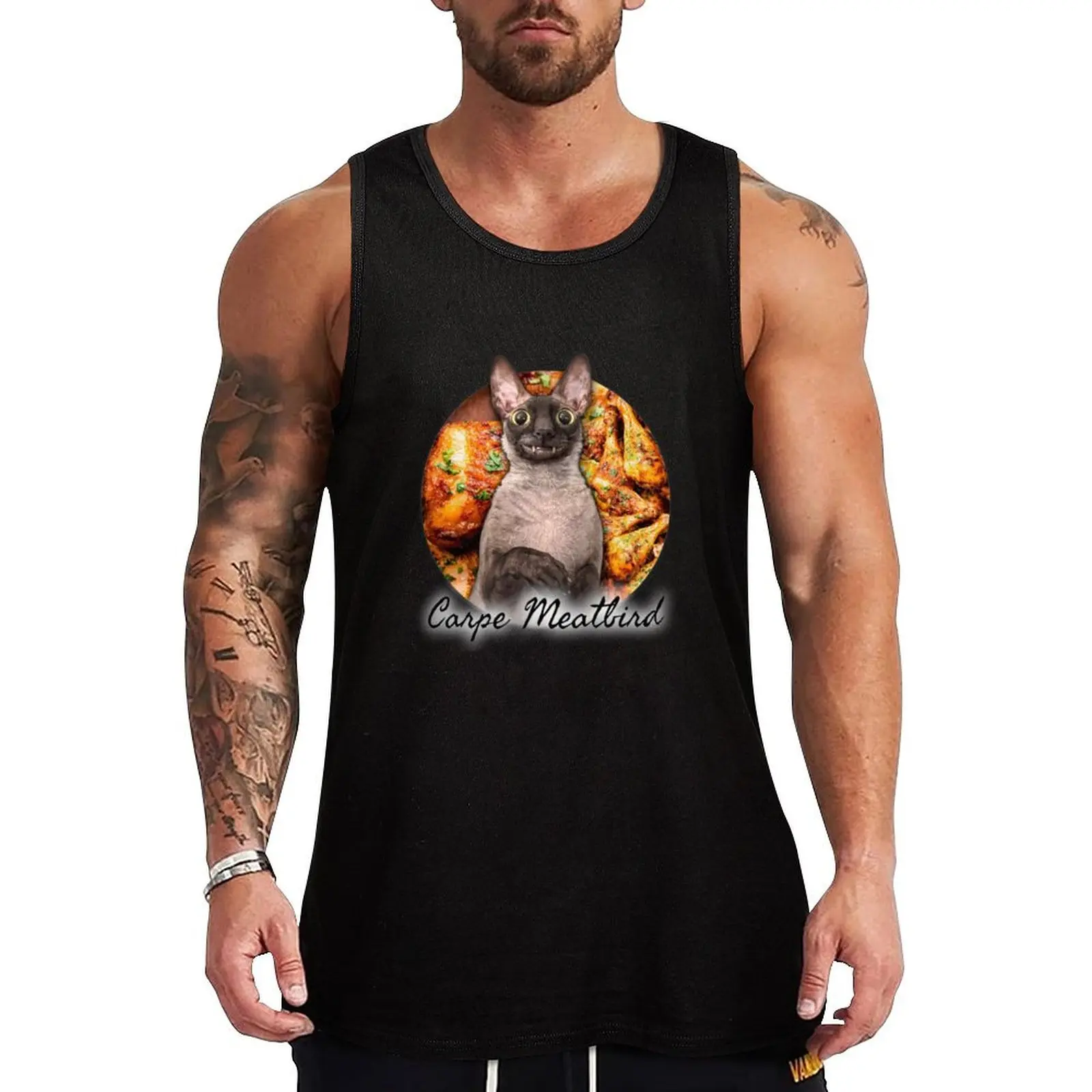 Carpe Meatbird Tank Top t-shirt for men Man summer clothes summer Bodybuilding clothing man
Carpe Meatbird Tank Top t-shirt for men Man summer clothes summer Bodybuilding clothing man