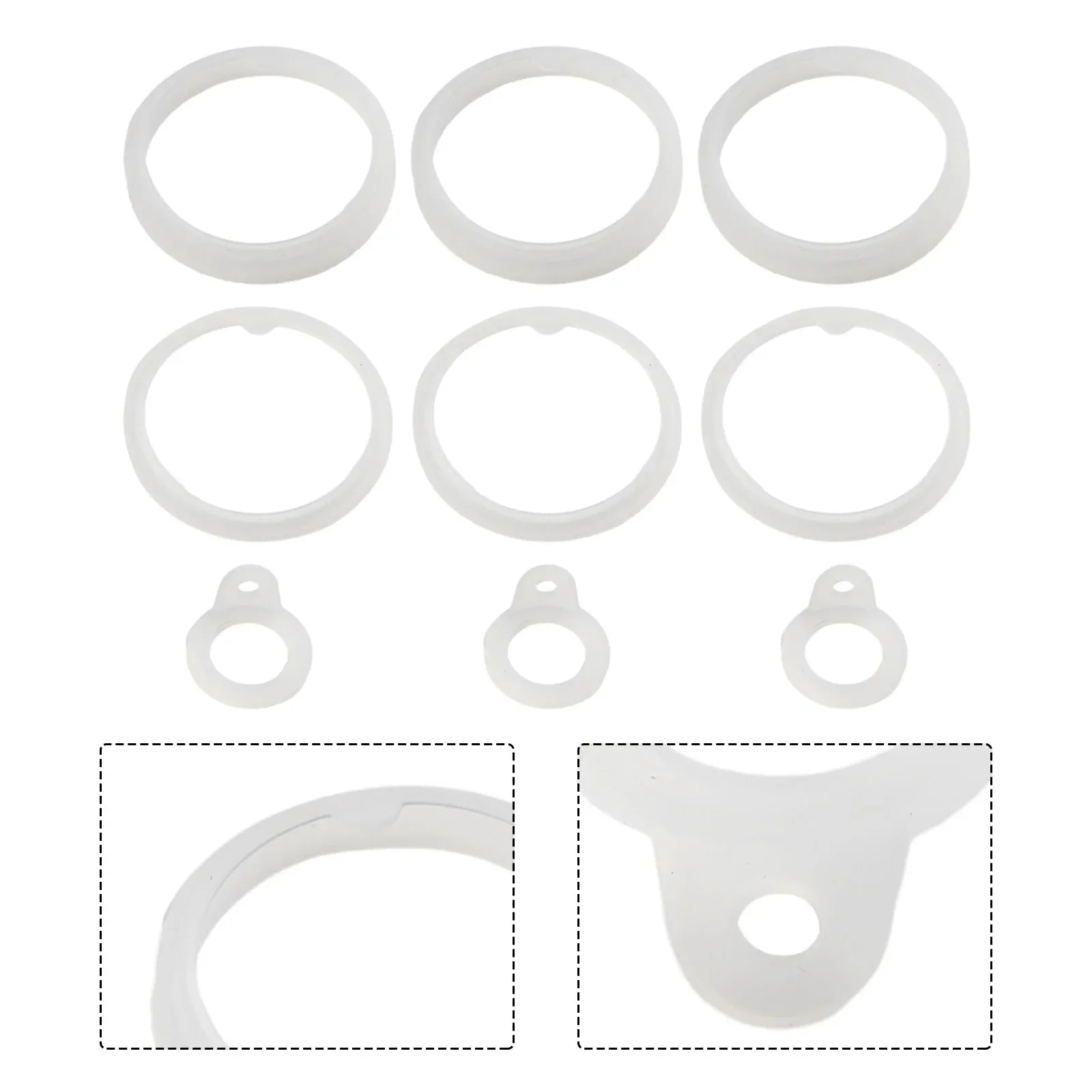 9pcs Water Bottle Silicone Sealing Gasket Replacement For Thermoflask 40oz Insulated Stainless Steel Water Bottle Lid
9pcs Water Bottle Silicone Sealing Gasket Replacement For Thermoflask 40oz Insulated Stainless Steel Water Bottle Lid