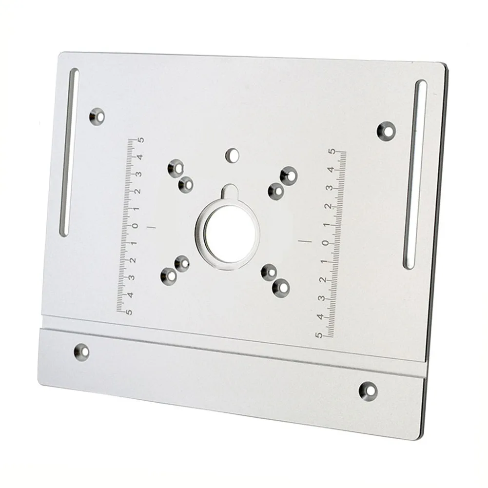 1pc Router Table Insert Plate Aluminum Alloy Woodworking Benches Wood Trimmer Models For Engraving Milling Machine Accessories
1pc Router Table Insert Plate Aluminum Alloy Woodworking Benches Wood Trimmer Models For Engraving Milling Machine Accessories