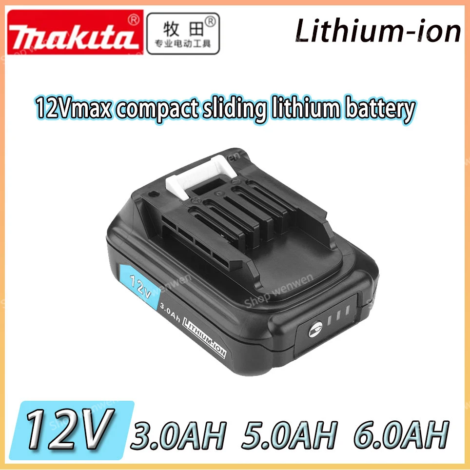 Makita 12v Lithium Ion Battery 197390-1 BL1015 1973901 BL1021B BL1041B BL1015B BL1020B BL1040B 6000mAh Li-ion Battery
Makita 12v Lithium Ion Battery 197390-1 BL1015 1973901 BL1021B BL1041B BL1015B BL1020B BL1040B 6000mAh Li-ion Battery