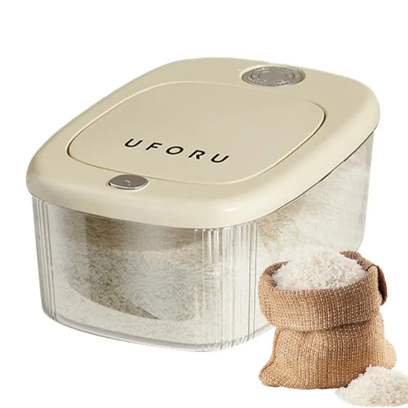 Kitchen Rice Organizer Portable Pressed Rice Organizer For Kitchen Food-Safe Kitchen Sealed Rice Bins Multifunctional Airtight
Kitchen Rice Organizer Portable Pressed Rice Organizer For Kitchen Food-Safe Kitchen Sealed Rice Bins Multifunctional Airtight