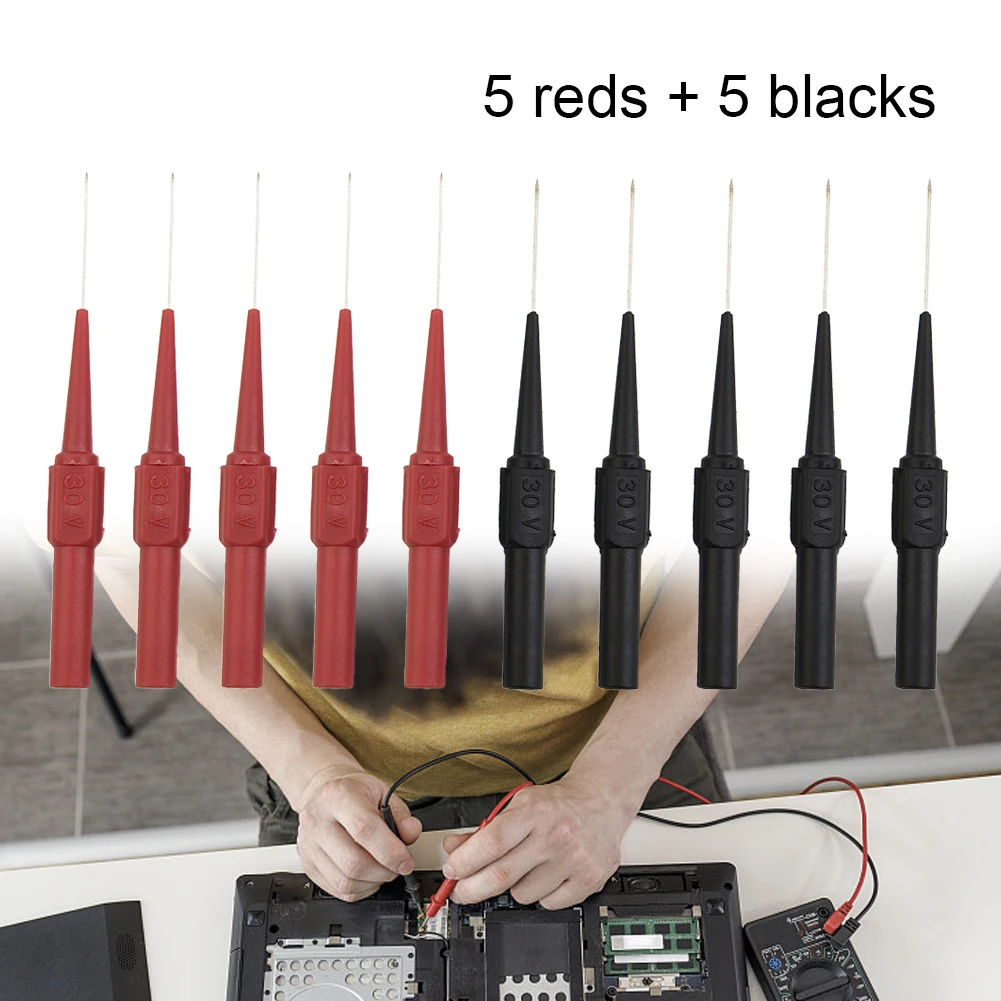 2/10pcs 30V Tip Probes For Car Diagnostic Tools Auto Multimeter Test Leads Extention Back Piercing Needles Tip Mechanical Tools
2/10pcs 30V Tip Probes For Car Diagnostic Tools Auto Multimeter Test Leads Extention Back Piercing Needles Tip Mechanical Tools