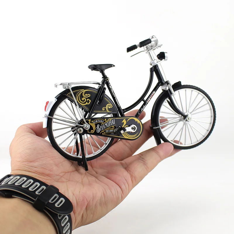 

1:10 New Mini Model Alloy Bicycle Diecast Adult Simulation Finger Metal Mountain Bike Decoration Collection Gifts Boy Toys