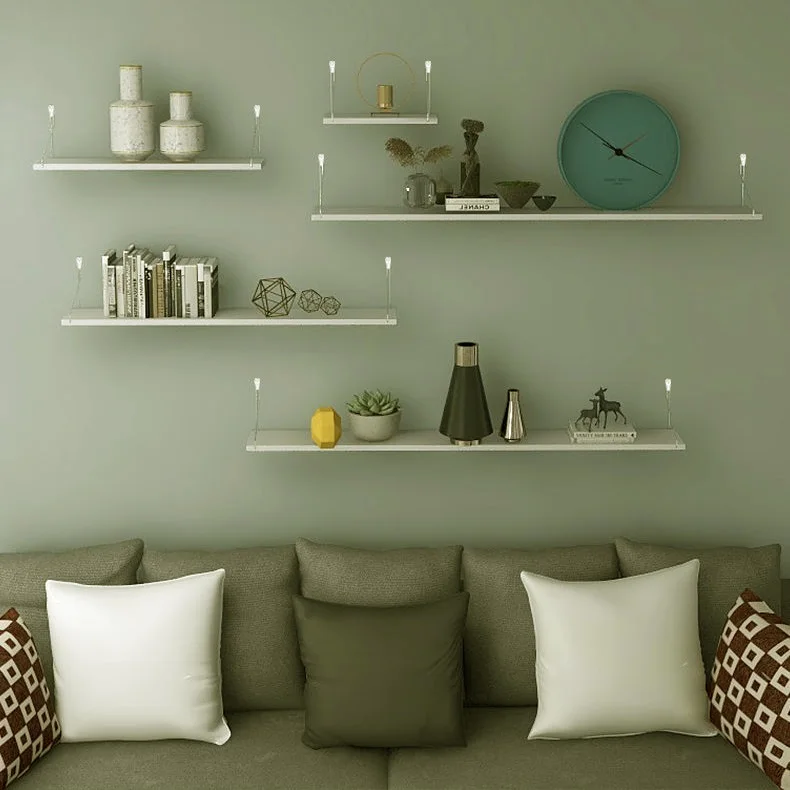 Generic Wooden Wall Mounted Shelves, Living Room Dolls, Flower Pots, Books, Decorative Shelves