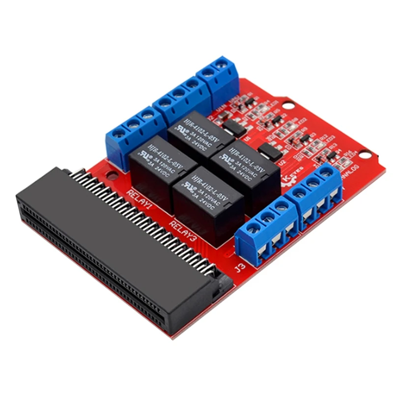 4-Канальный Релейный Модуль Microbit 5 в с высоким триггером, программирование, развивающая детская Плата расширения Microbit для обучения
4-Канальный Релейный Модуль Microbit 5 в с высоким триггером, программирование, развивающая детская Плата расширения Microbit для обучения