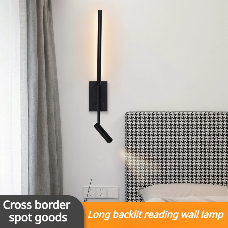 Bedside Wall Lamp 350 Degree Rotation Adjustable Wall Lamp Reading Light with Switch Minimalist Nordic Hotel Room Mound Lighting
Bedside Wall Lamp 350 Degree Rotation Adjustable Wall Lamp Reading Light with Switch Minimalist Nordic Hotel Room Mound Lighting