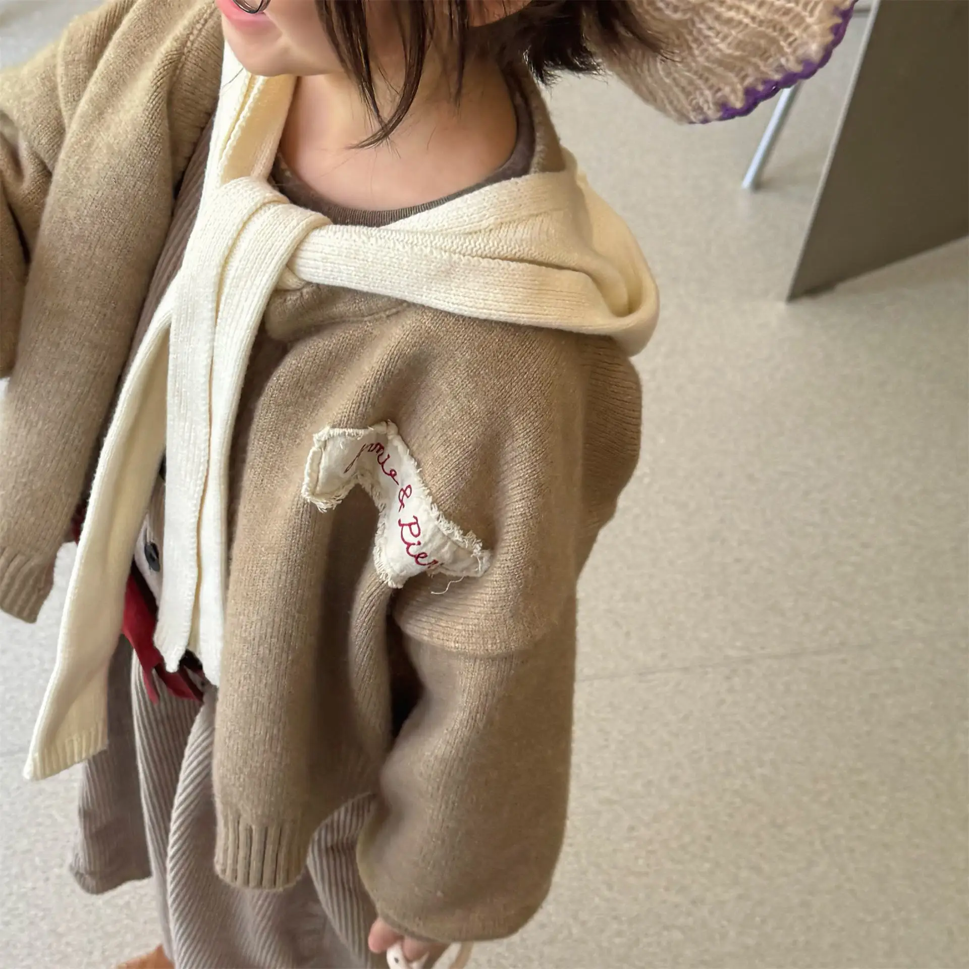 205 Autumn New Children Long Sleeve Knit Cardigan Fashion Girls Sweater Coat Kids Cotton Knitwear Jacket Baby Clothes 26 Scbe2d76369ea429381e68143ab296f22P