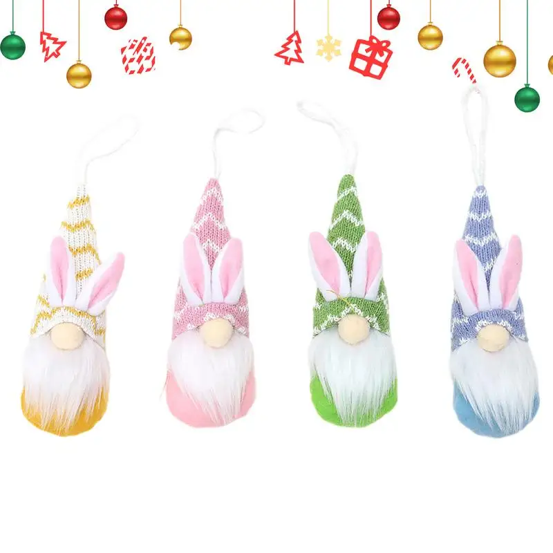 4pcs Easter Gnomes Easter Decorations Doll Ornaments Faceless Doll Bunny Easter Decor Handmade Reusable Home spring Decorations
4pcs Easter Gnomes Easter Decorations Doll Ornaments Faceless Doll Bunny Easter Decor Handmade Reusable Home spring Decorations