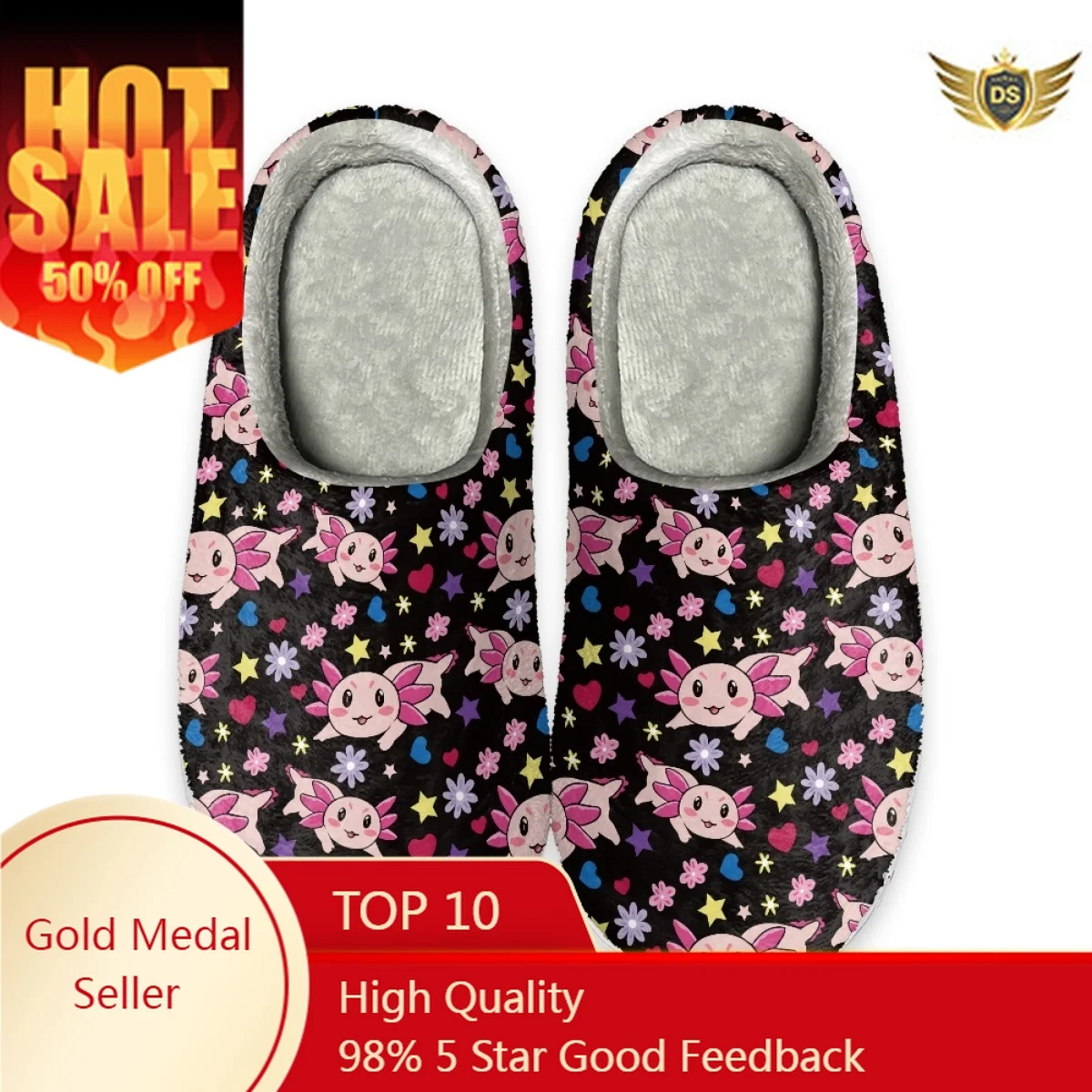 Lovely Newt Pattern Women Home Slippers for Bedroom Casual Cozy Couple Cotton Slipper Autumn Winter Warm Slides Print On Demand
Lovely Newt Pattern Women Home Slippers for Bedroom Casual Cozy Couple Cotton Slipper Autumn Winter Warm Slides Print On Demand